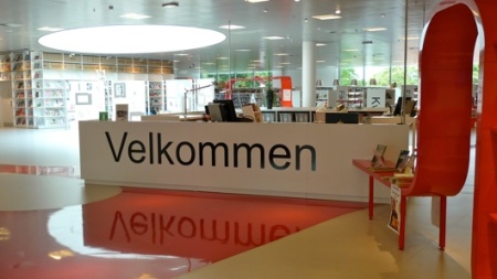 Velkommen to Hjorring (Denmark) Public Library